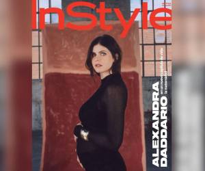 La actriz fue la portada de InStyle en septiembre, ahí posó por primera vez estando embarazada.