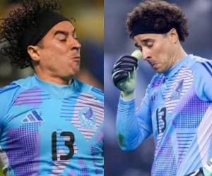 Guillermo “Memo” Ochoa no pudo contener los dos goles que le propinó Luis Palma, así como tampoco sus gestos de decepción. Conoce sus gestos durante el partido a continuación.