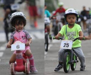 Decenas de niños se dieron cita este domingo 20 de octubre en el estacionamiento del Mall Multiplaza para competir en la décima edición de la Vuelta Ciclística Infantil de Diario EL HERALDO y durante el reto se vivieron enternecedores momentos que captaron nuestras cámaras.