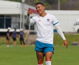 Kevin López, jugador de Olimpia.