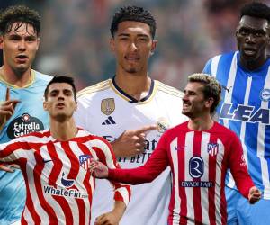 Así va la tabla de goleadores de La Liga; Bellingham sigue reinando, pero Mayoral del Getafe se mantiene al acecho, Morata y Griezmann siguen teniendo al Atlético en alto.