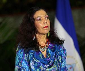 La vicepresidenta de Nicaragua, Rosario Murillo.