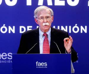 John Bolton fue consejero de Seguridad Nacional de Donald Trump en la Casa Blanca (2018-2019) y hoy uno de sus grandes detractores del republicano.