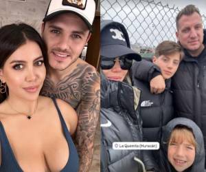 Wanda Nara publicó unas fotos que nadie volvería a imaginar: La modelo compartiendo con Maxi López luego de terminar su relación sentimental con Mauro Icardi.