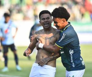 El Pibe Guevara anotó el 2-1 que le dio la victoria a los verdolagas.