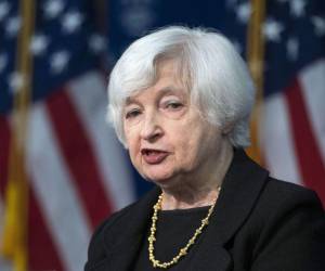 Janet Yellen, secretaria del Tesoro de Estados Unidos.