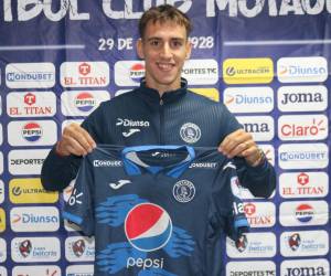 Rodrigo Auzmendi es la última incorporación del Motagua para el Clausura 2024.