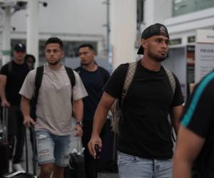 El lunes por la mañana llegaron los jugadores del Motagua y Olancho a San Pedro Sula en un vuelo desde Tegucigalpa, los del Olimpia lo hicieron vía terrestre.