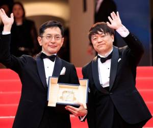 Hayao Miyazaki, cofundador de Ghibli, no asistió al festival francés, pero su hijo Goro Miyazaki recibió el premio.