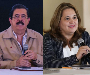 Manuel Zelaya y Julissa Villanueva son los personajes que encabezan el listado de inocentadas de este año.