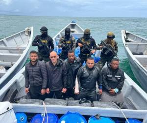 Los detenidos serán trasladados a la base naval de Puerto Castilla.