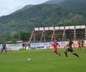 Imágenes del segundo tiempo del partido.