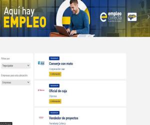 A medida que transcurran los días se irán incrementando y visualizando las vacantes junto a las empresas que requieren de personal a contratar mediante de la herramienta de Empleo Conecta.