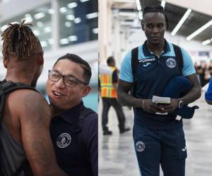 FOTOS: El ex Motagua que se reencontró con el club de sus amores y Rubilio comanda la plantilla de Motagua. ¡Así partió el “Ciclón” rumbo a Costa Rica!