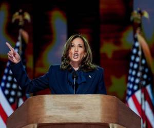 La candidata demócrata está viviendo su momento tras la convención en Chicago.