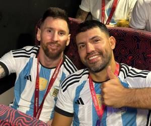 El Kun Agüero recordó de forma jocosa el momento en que Messi lo regañó por su desmedida celebración en Qatar.