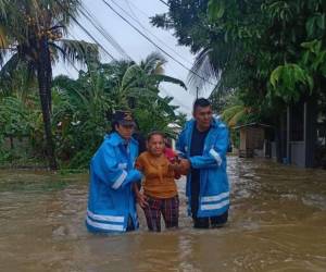 Más de 71 mil personas afectadas ha dejado la tormenta tropical Sara en Honduras.