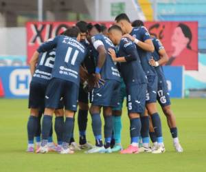 Motagua cayó por la mínima ante Marathón en el Nacional de Tegucigalpa.