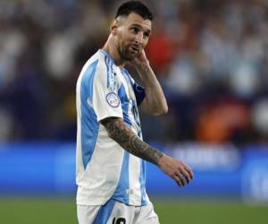 Lionel Messi salió lesionado ante Colombia en la final de la Copa América 2024.