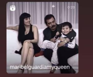 Imagen que aparece en el video clip que realizó la página de fans de Maribel Guardia después de enterarse de la fatídica noticia.