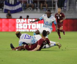 Honduras no pudo ante Venezuela en el primer partido de preparación previo a la Copa Oro.