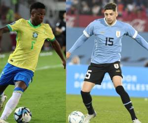 Vinicius y Valverde son los referentes de cada selección para este encuentro.