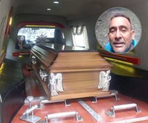 Una funeraria se encargó de trasladar el cuerpo del venezolano hasta San Pedro Sula.