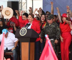 La presidenta Xiomara Castro prometió elecciones “limpias y transparentes” para el próximo período electoral.