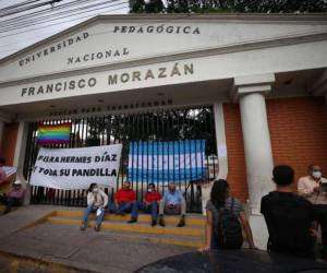 Una semana lleva tomada la Universidad en Tegucigalpa.