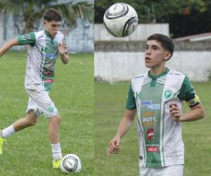 Jefferson Melgar actualmente juega en la categoría U-17 de Platense Jr.