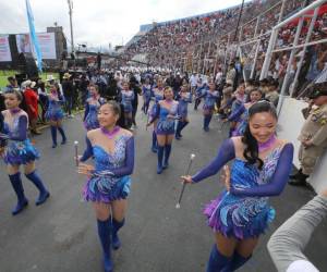 En una jornada llena de fervor y orgullo patrio, las palillonas del Instituto Vicente Cáceres (ICVC) brillaron de gran manera durante los desfiles patrios 2024. A continuación las imágenes.