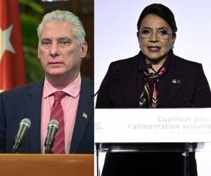 El presidente Miguel Díaz-Canel Bermúdez manifestó en su cuenta de X su apoyo a Castro y pidió a Estados Unidos que dejara de injerir en las decisiones de Honduras.