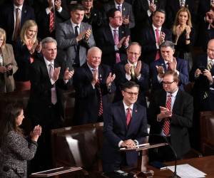 Mike Johnson es el nuevo líder de la Cámara de Representantes en el Congreso de Estados Unidos.