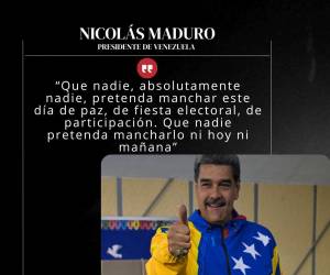 El presidente de Venezuela que aspira a la reelección, Nicolás Maduro, dio algunas declaraciones tras ejercer el voto este domingo 28 de julio. Sus frases nuevamente están llenas de polémica, pues distan de lo dicho por él recientemente.