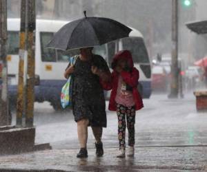 Se pronostican lluvias con mayor intensidad en las zonas suroccidental, occidental y central de Honduras.