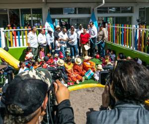 Castro estaba en Olancho como parte de una gira donde también inauguró una carretera y supervisó la construcción de un hospital.