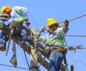 616.9 gigavatios de energía vendió la ENEE en abril pasado, superior que los 534.6 gigas de marzo, con un incremento