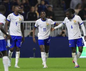 Kolo Muani y Dembélé anotaron los goles de la victoria de Francia ante Bélgica.