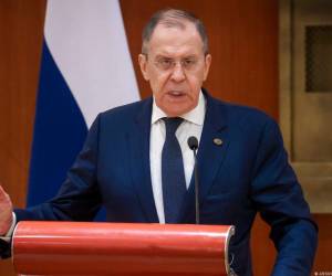 El ministro de Asuntos Exteriores de Rusia, Sergey Lavrov.