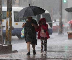 La capital presentará lluvias de leves a moderadas por la tarde y noche en los próximos cinco días, por lo que se pidió estar alertas.