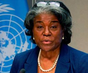 Embajadora de Estados Unidos ante la ONU, Linda Thomas-Greenfield.