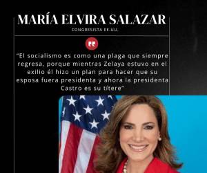 La congresista republicana María Elvira Salazar arremetió contra el gobierno de la presidenta Xiomara Castro, asegurando que ella es solo el títere de su esposo, Manuel Zelaya, durante la audiencia titulada “La relación bilateral entre Estados Unidos y Honduras y el análisis del gobierno socialista de la presidenta Xiomara Castro” celebrada en Estados Unidos. Estas fueron sus explosivas frases.