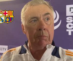 Carlo Ancelotti dio la cara tras la derrota del Real Madrid ante el Barcelona.