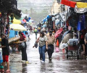 Las lluvias se registrarán el domingo con mayor intensidad, según Copeco.