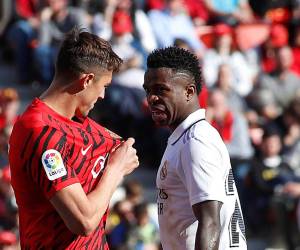 El jugador brasileño tuvo un fuerte cruce verbal con los futbolistas del Mallorca una vez consumada la derrota del Real Madrid.