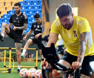 Gignac estuvo presente en el último entrenamiento de Tigres previo a viajar a Honduras.