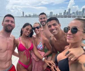 Lionel Messi y Antonela Rocuzzo disfrutan de sus vacaciones en las playas de Miami junto a sus amistades. Un hondureño es protagonista.