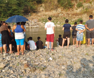 El cuerpo de Denia Deras fue encontrado sin vida en el río Chamelecón en San Pedro Sula.