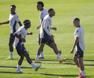 El club merengue realiza sus últimos entrenamientos previo al vibrante duelo por LaLiga de España.