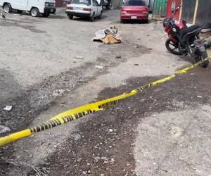 La víctima expiró al lado de la motocicleta que conducía.